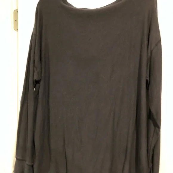 MAKE OFFER! Wear The Lightning! Cozy Torrid Sleep Sweatshirt in Stormy Gray - Picture 6 of 6